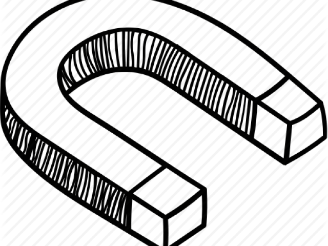 Drawn Horseshoe Vintage Clipart (640x480), Png Download