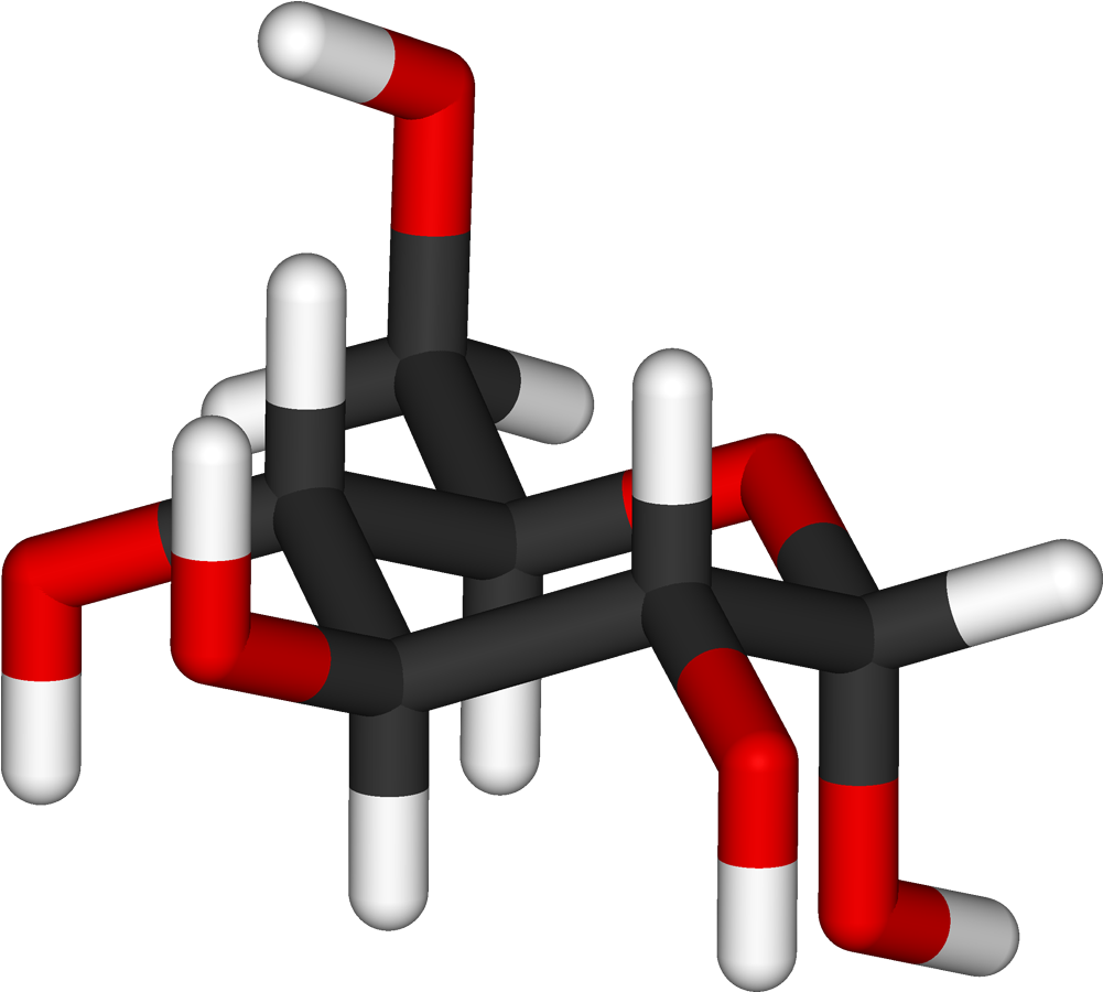 Alpha D Glucose 3d Sticks Clipart (1100x999), Png Download