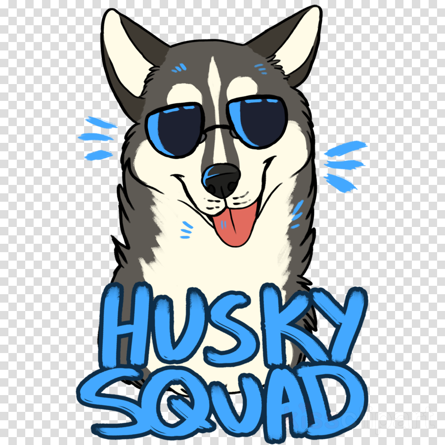 Download Redbubble Husky Squad Grafik T Shirt Clipart - Png Download (900x900), Png Download