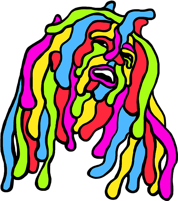Slime Bob Marley Clipart (750x750), Png Download