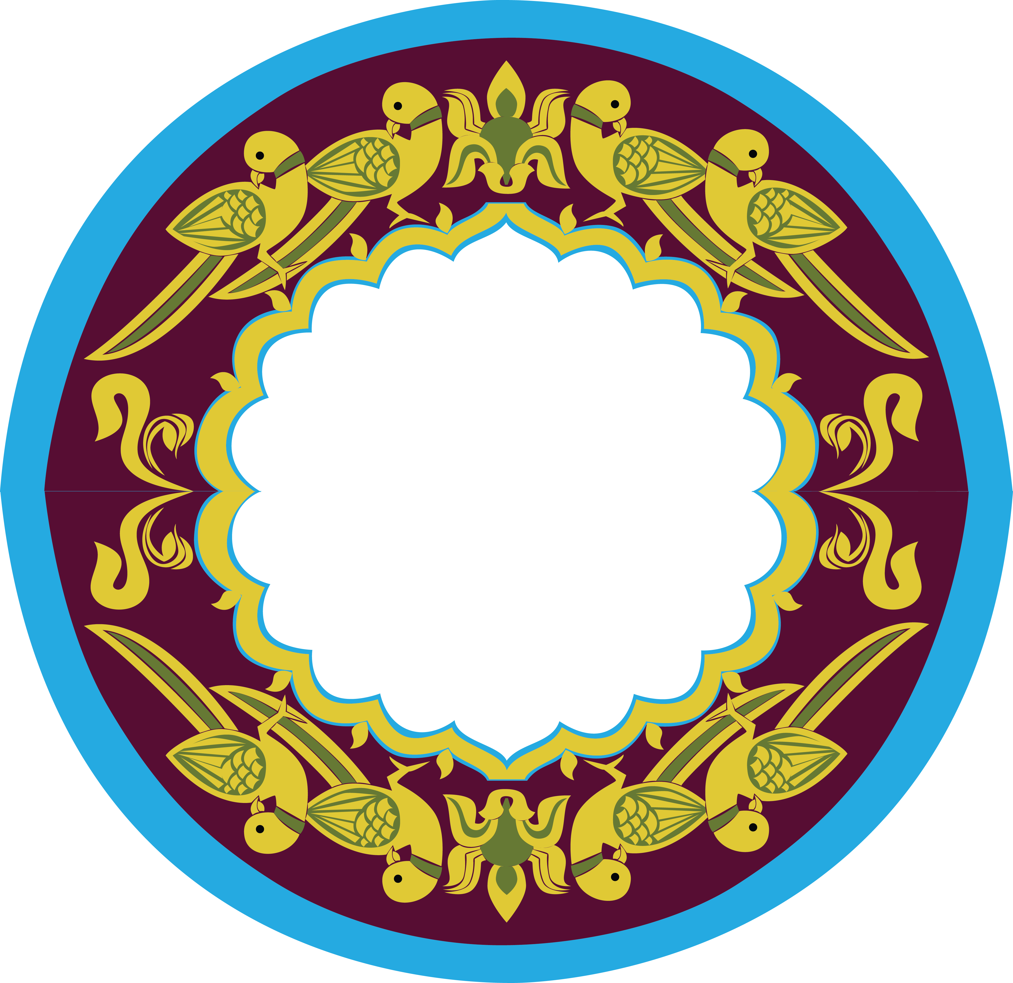 Png Coloured Clipart (4055x3937), Png Download