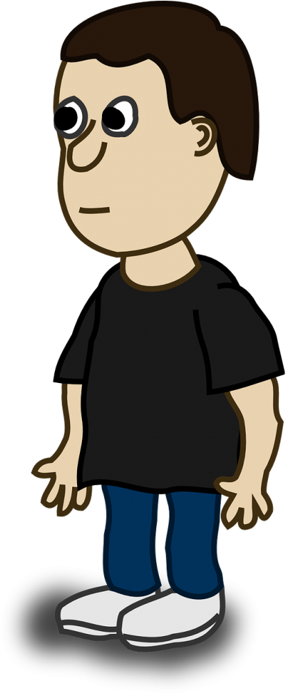 Hippie Girl Clipart - Png Download (500x1000), Png Download