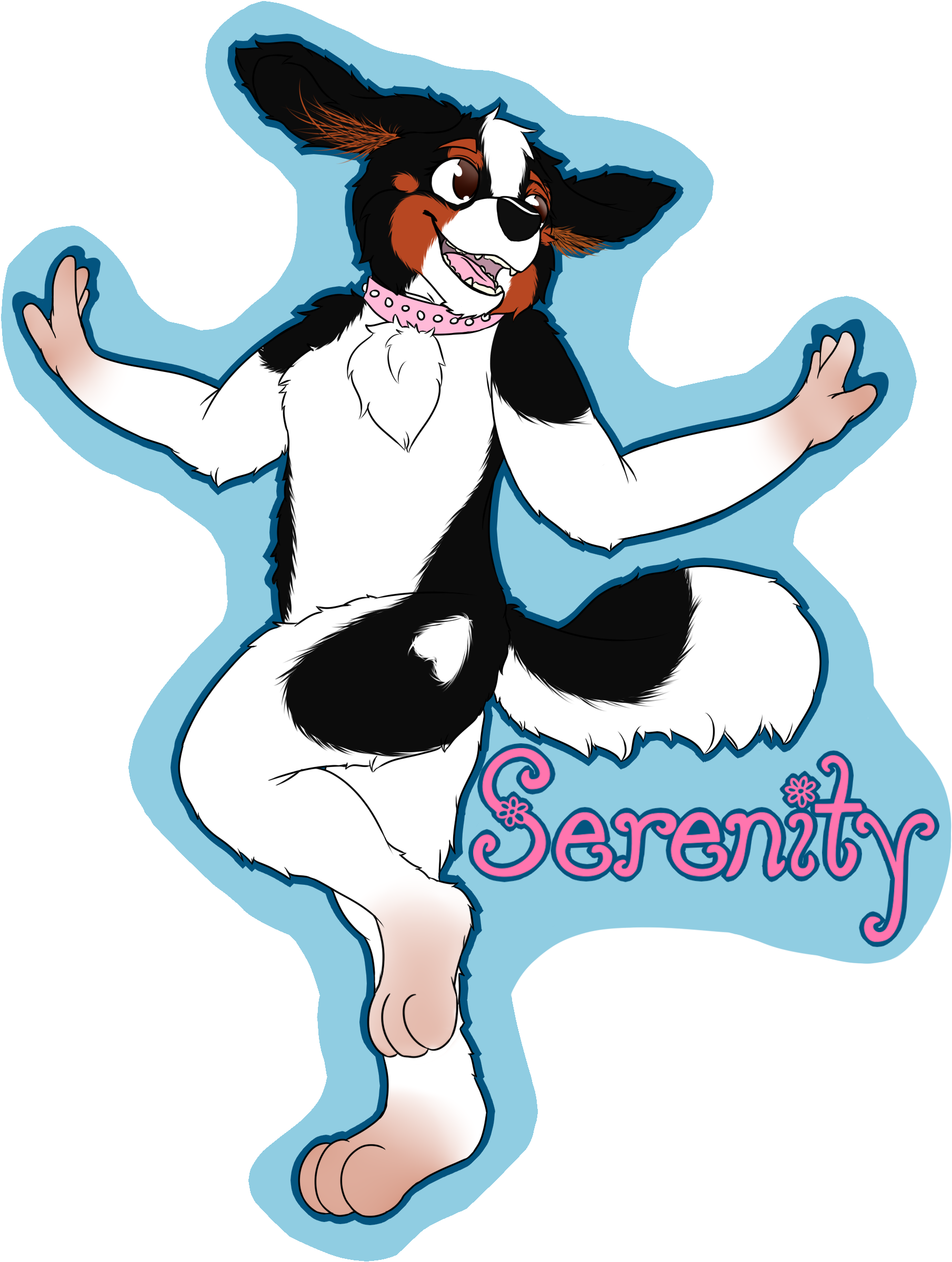 [c] Serenity Full Body Badge Clipart (2050x2500), Png Download