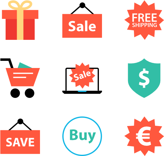 Shopping & Ecommerce Clipart (600x564), Png Download