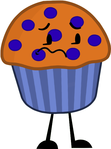 Blueberry Muffin Clipart 5 Orange - Png Download (529x647), Png Download