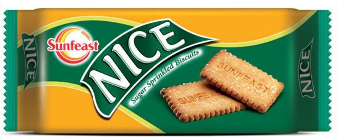 Sunfeast Nice Sugar Sprinkled Biscuits Clipart (800x800), Png Download