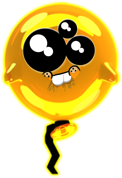 Orange Balloon Clipart (565x749), Png Download