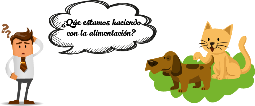 Beneficios De La Dieta Natural Para Perros Y Gatos Clipart (863x359), Png Download