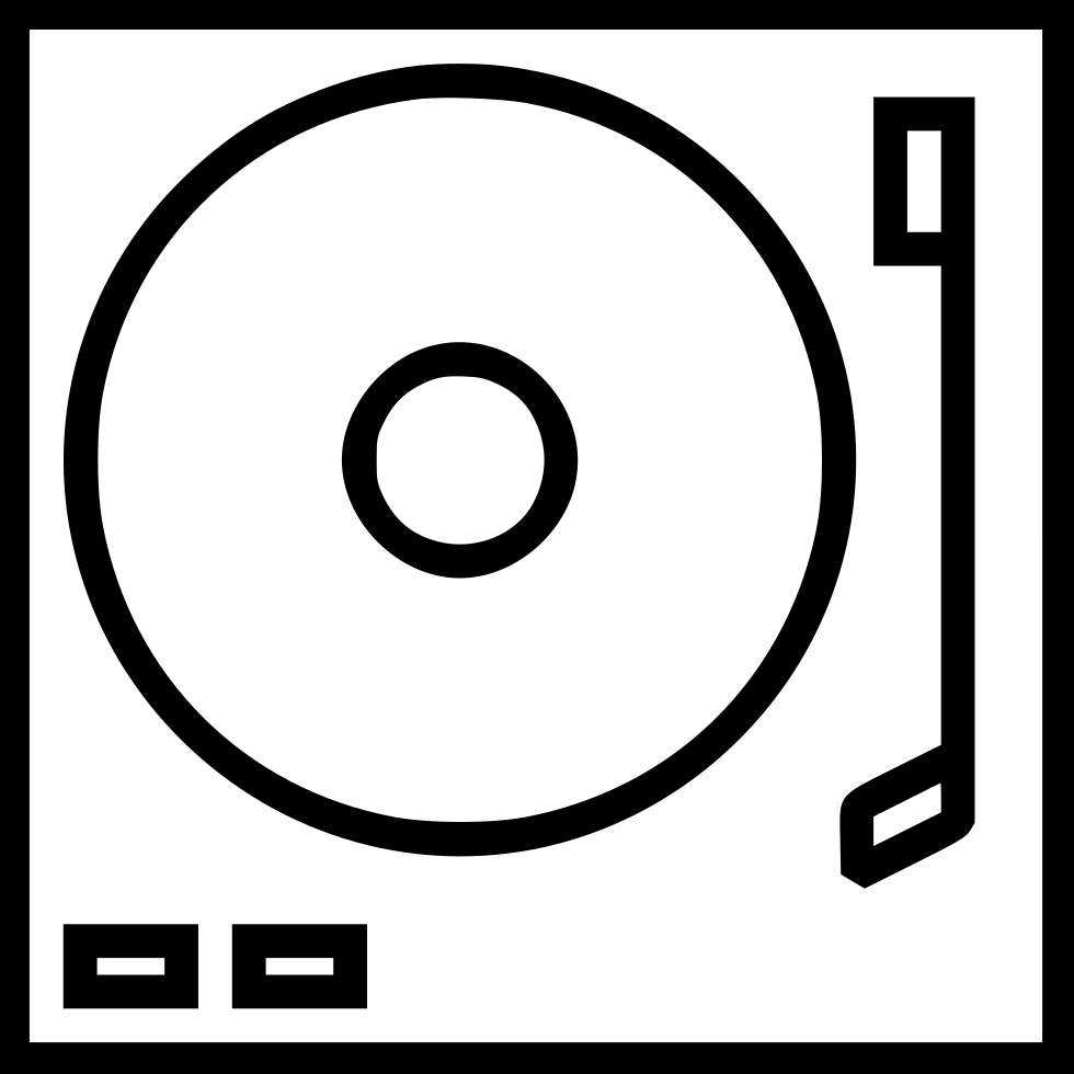 Recordplayer Icon Free Download Png Portable Record Clipart - Full Size ...