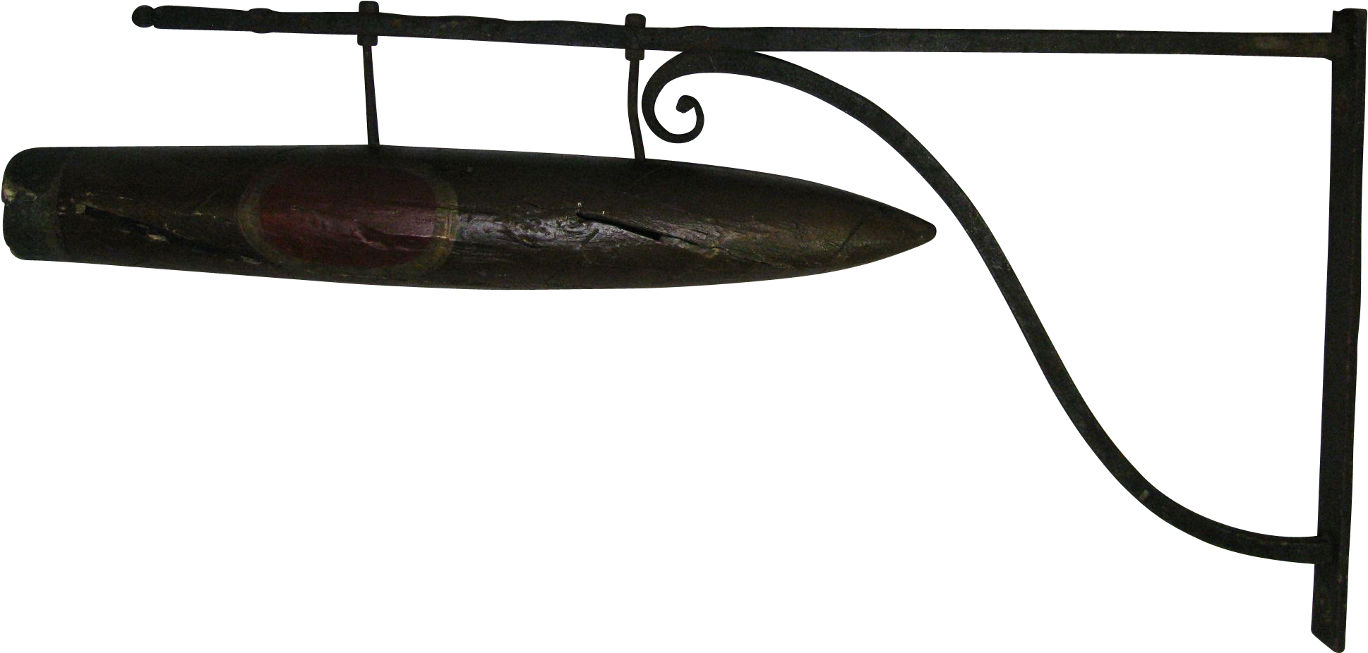 A Fantastic Wooden Cigar Trade Sign Mounted On A Cast Clipart (1937x1937), Png Download