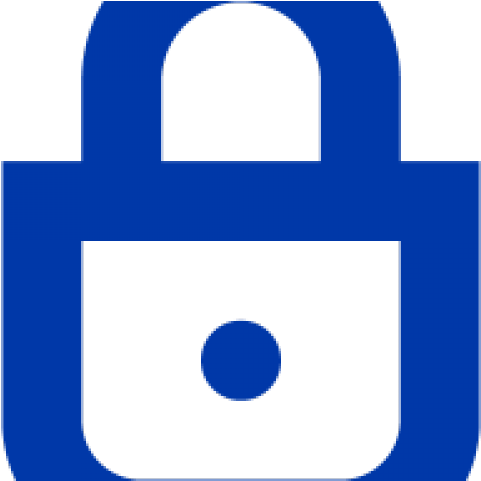 Padlock Clipart Blue Lock - Png Download (640x480), Png Download