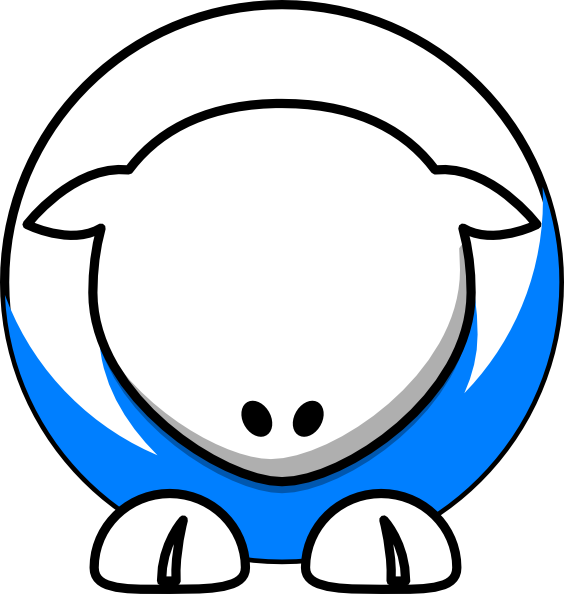 Original Png Clip Art File Sheep Transparent Png (564x594), Png Download