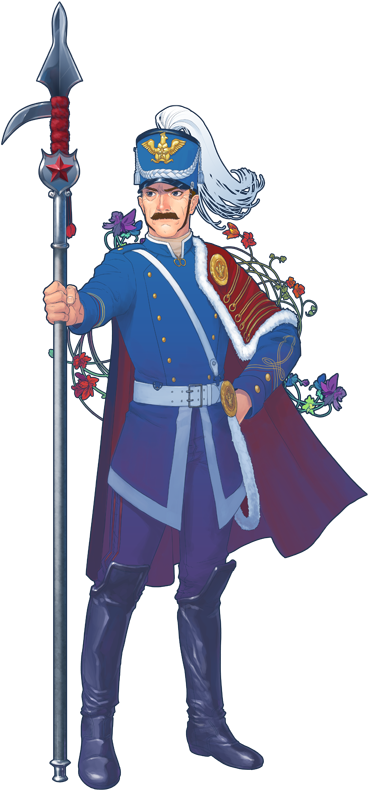 Chilean Soldier For Abyss Odyssey On Behance Clipart (401x800), Png Download