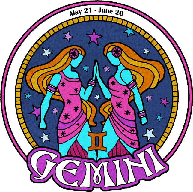 Gemini Clipart (662x684), Png Download