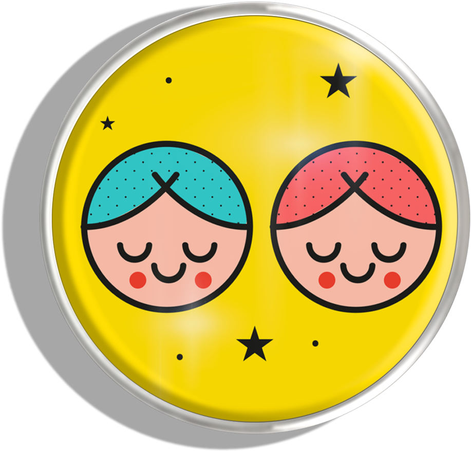 Go-getter Gemini - Phoebe James Clipart (1024x1024), Png Download