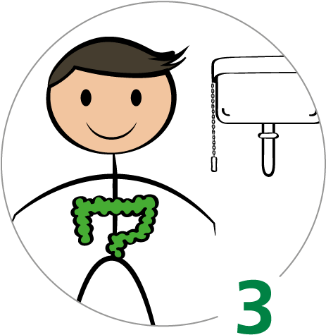 This Initiates The Defecation Reflex, Relieving Patients Clipart (744x536), Png Download