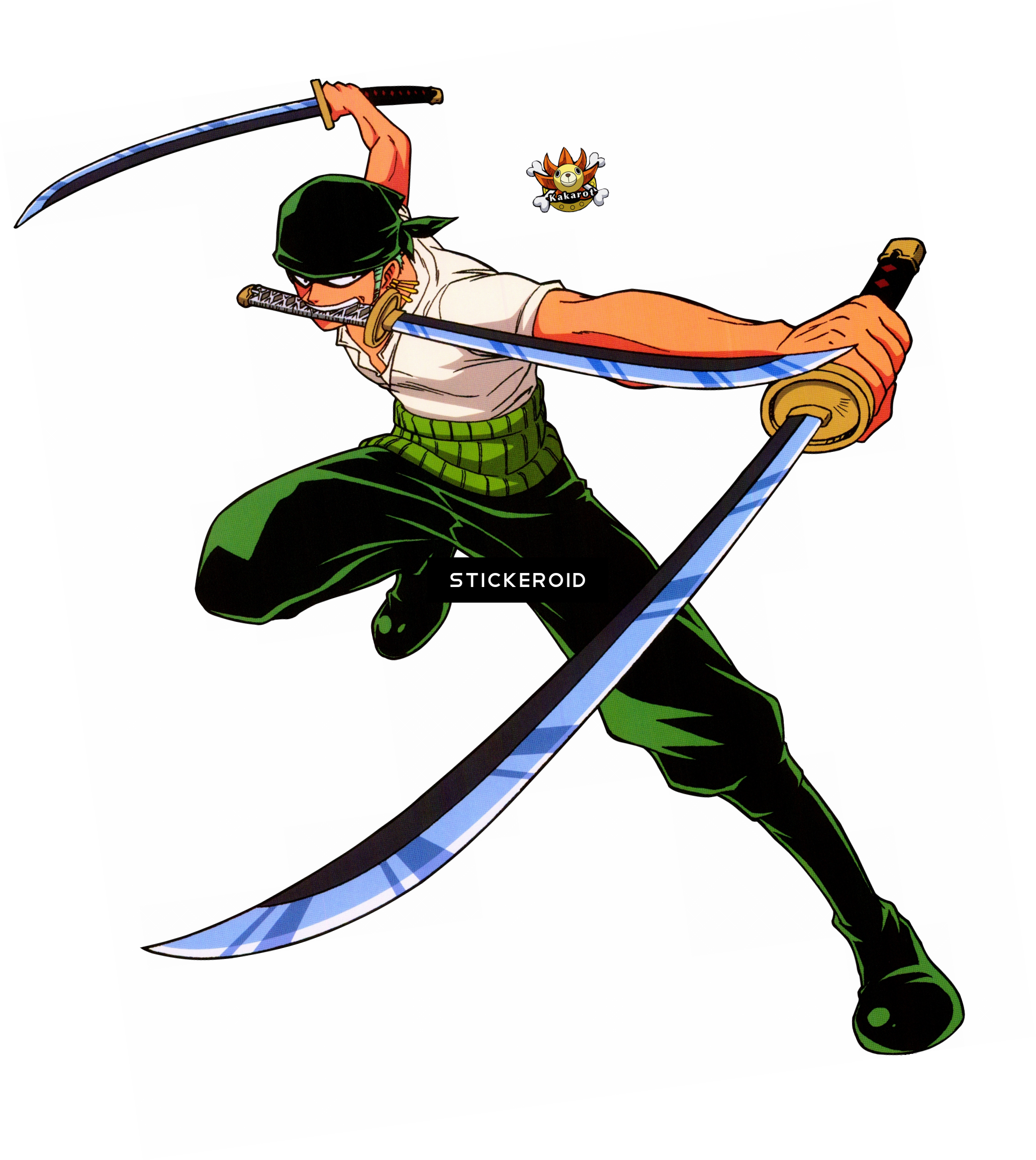 One Piece Zoro Pic Manga Clipart (2061x2308), Png Download