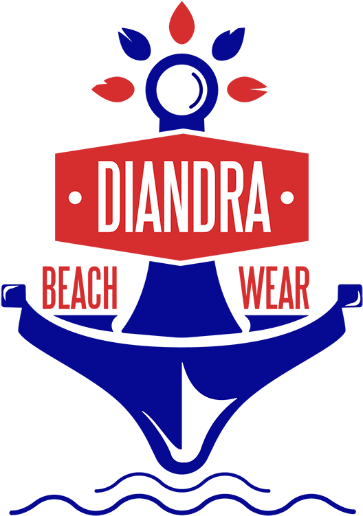 Logo Deiandra Beach Wear Clipart (567x800), Png Download