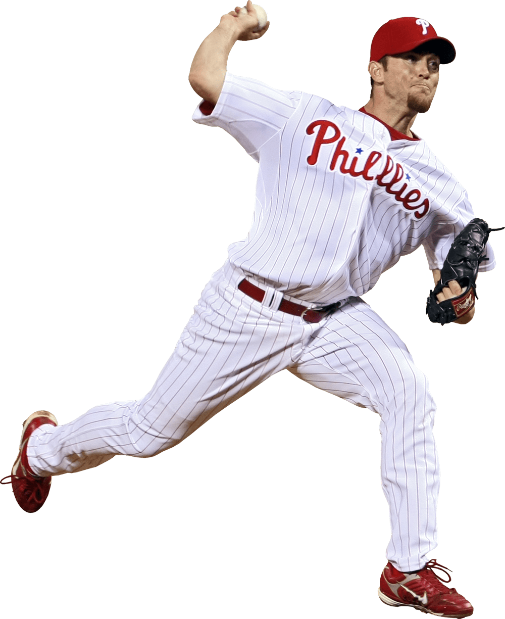 Philadelphia Phillies Player Clipart (1000x1225), Png Download