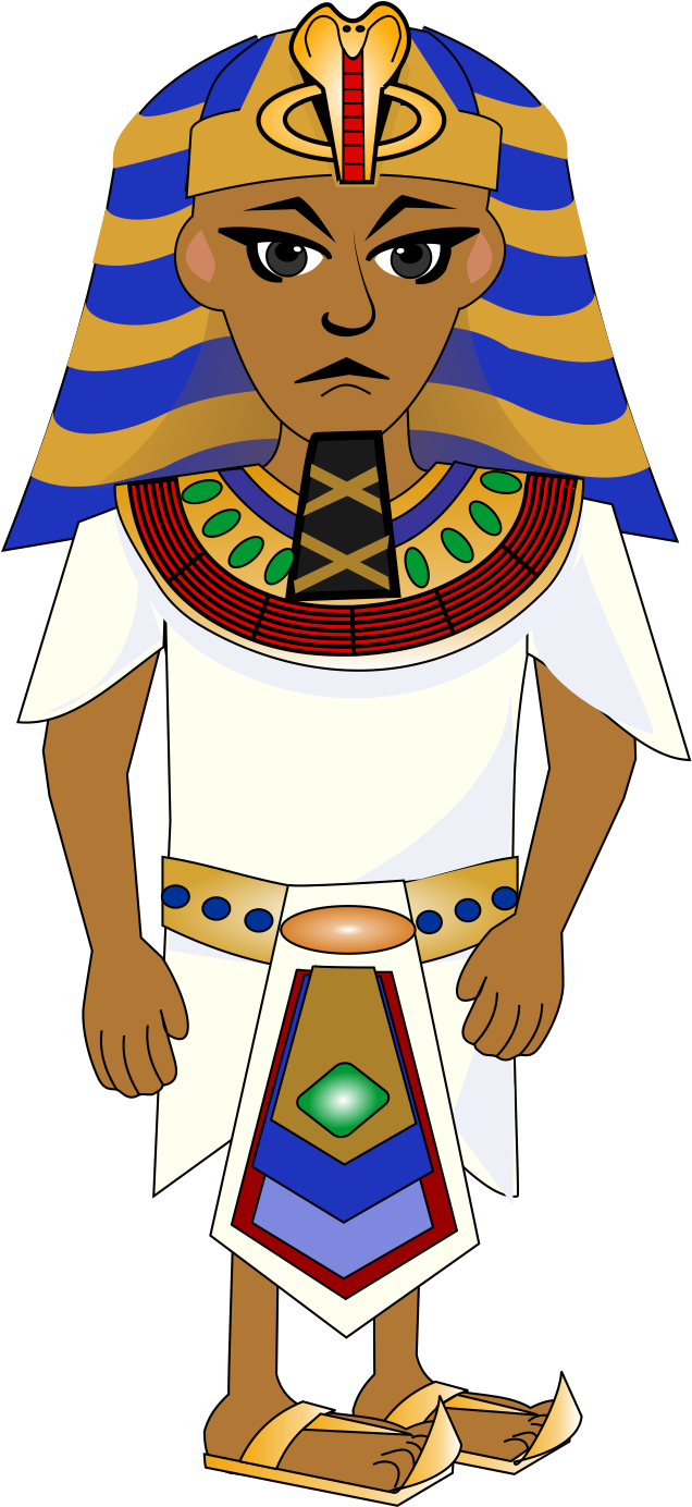 Pharoah - Gideon - Samson - Delilah - Ruth - Naomi Clipart (901x1503), Png Download