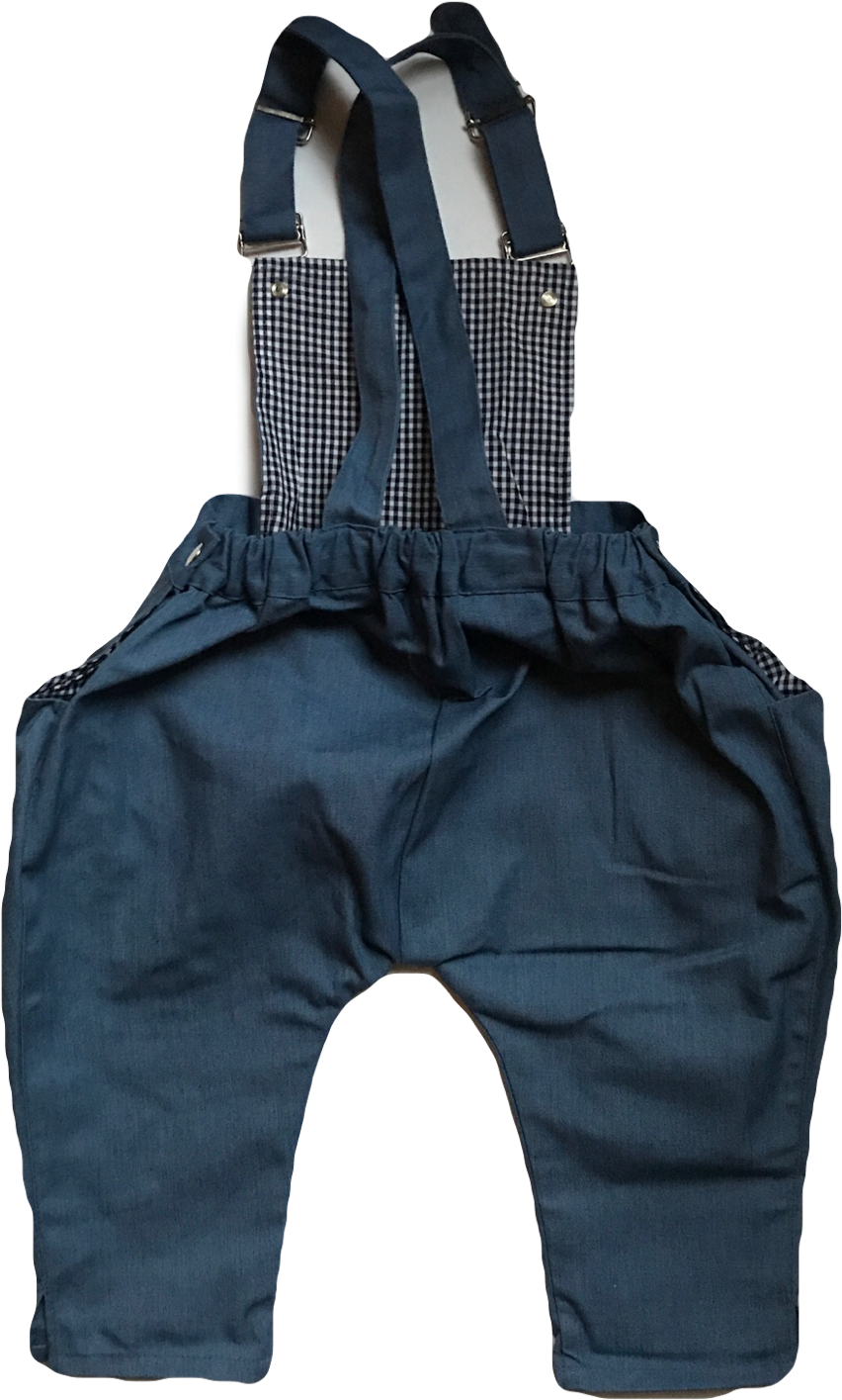 Janis Cropped Overalls Clipart (1242x1922), Png Download