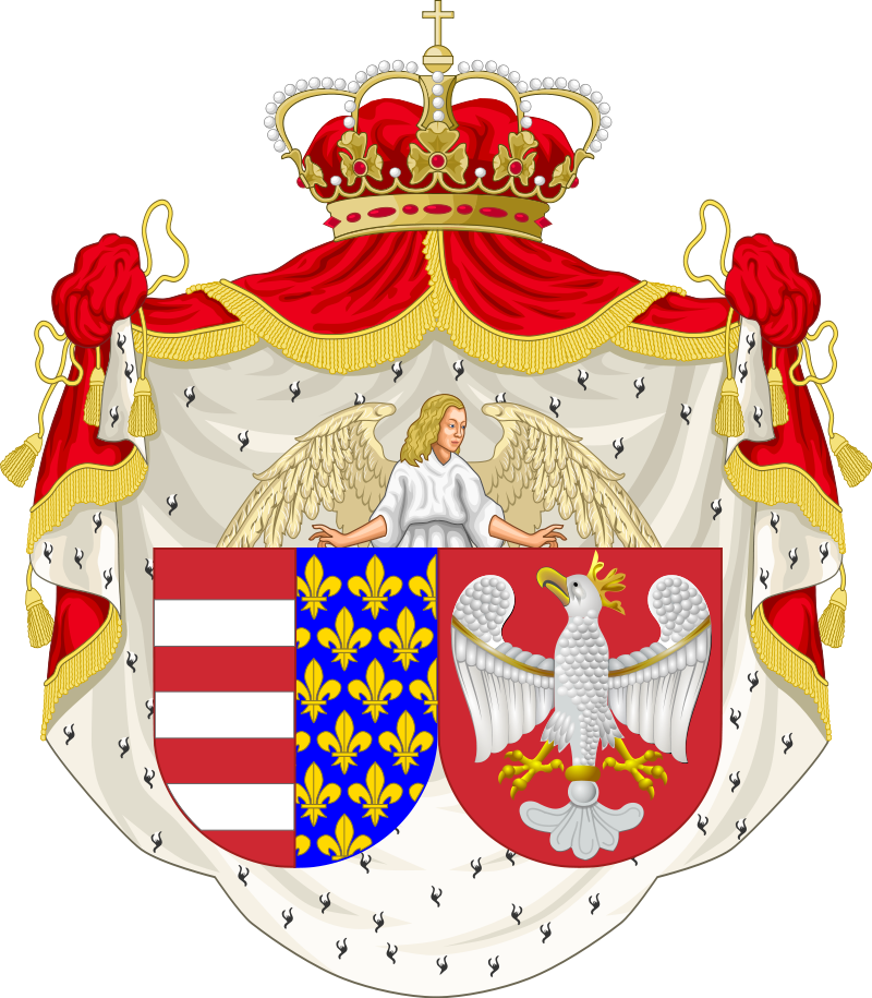Coat Of Arms Of Jadwiga Of Poland Clipart (800x915), Png Download