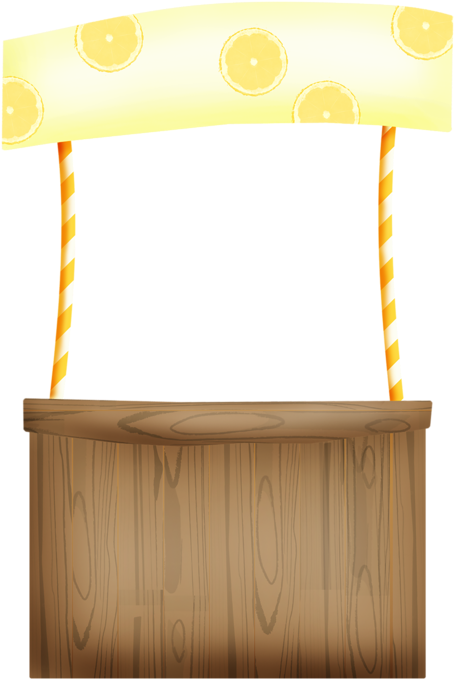 Lemonade Clipart Cart - Png Download (585x800), Png Download