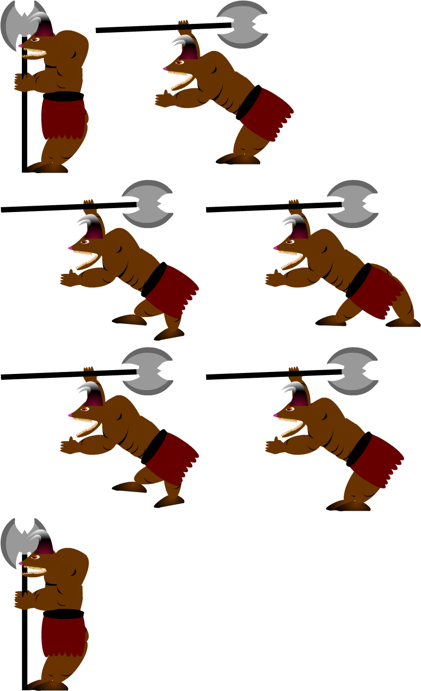 Preview - Minotaur Clipart (1024x2048), Png Download