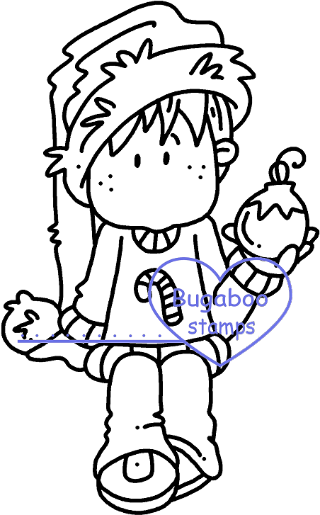 Christmas Brat Boy Ornament Clipart (473x750), Png Download