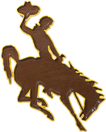 Wyoming Cowboys Graphic Design Sticker By Cbs Sports Clipart (600x600), Png Download