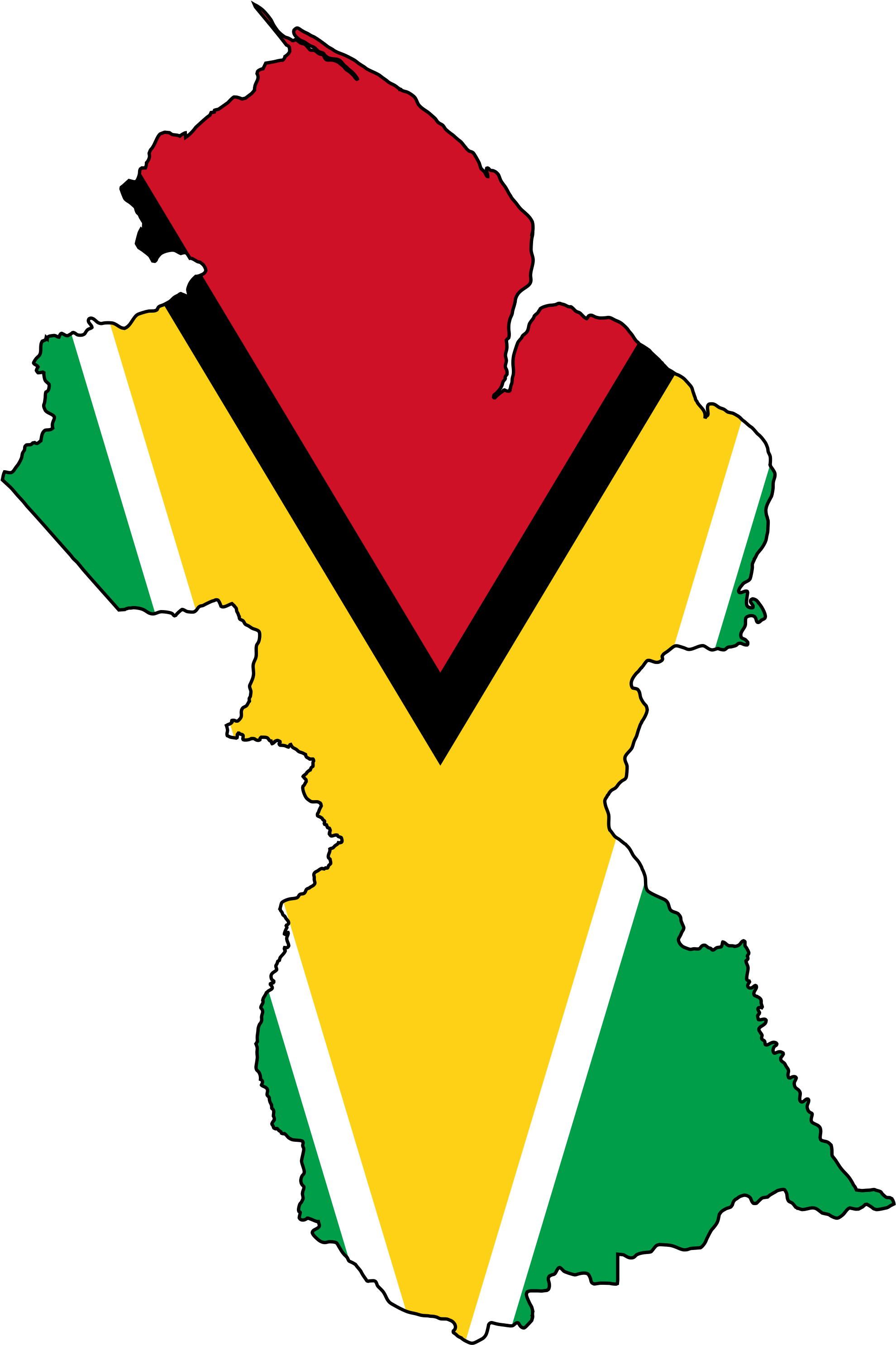 Guyana Flag Png Clipart (2000x3001), Png Download
