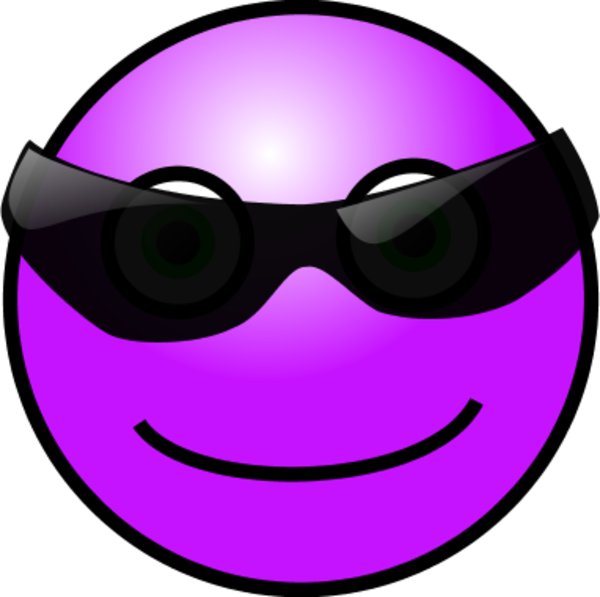 Face Cool Clipart (600x597), Png Download