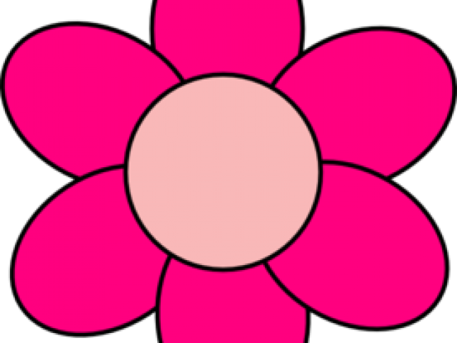Pink Flower Clipart Hd Flower - Png Download (640x480), Png Download