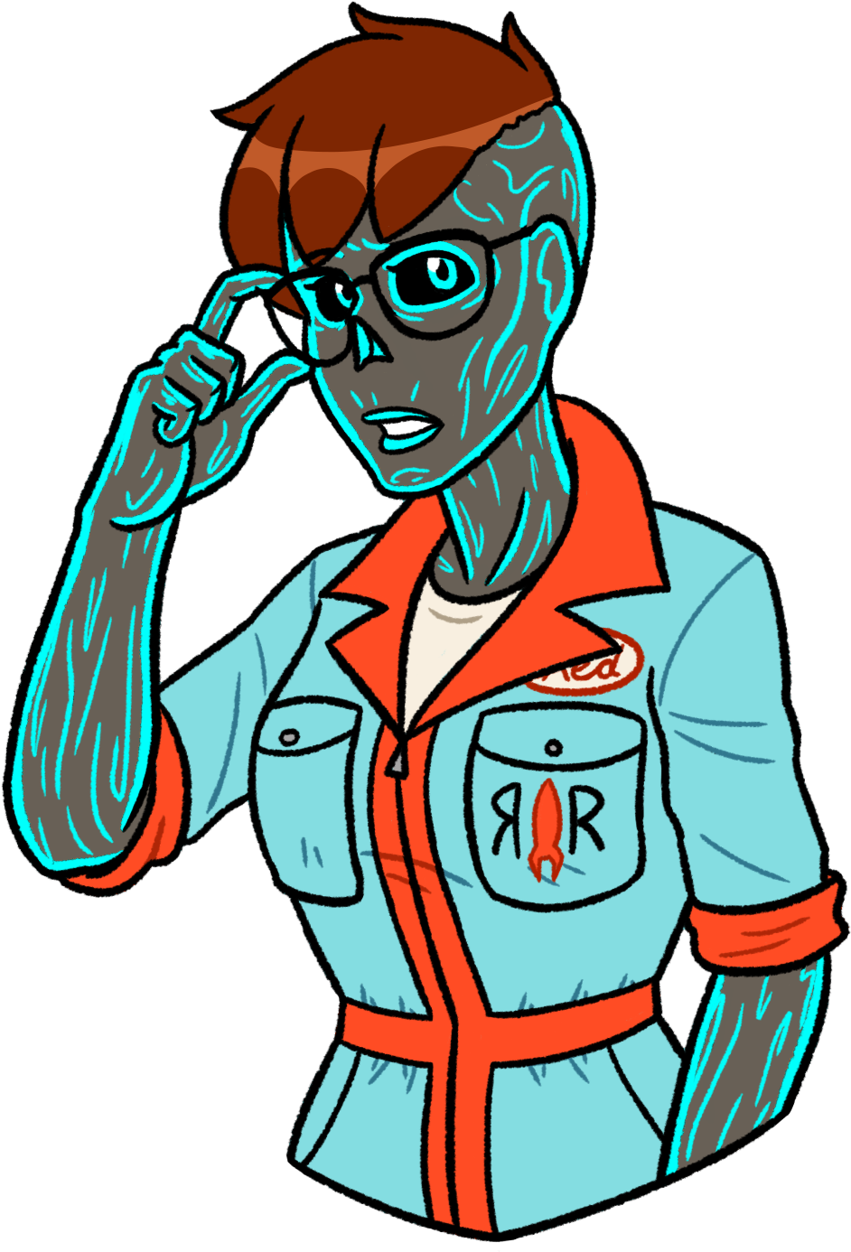 Still Has A Large Portion Of Her Hair On The Top, But Clipart (1156x1543), Png Download