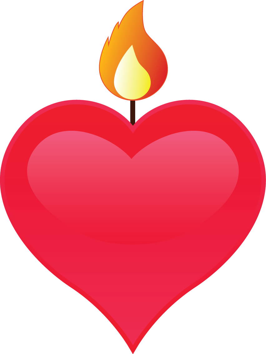 Hearts Clipart (852x1134), Png Download