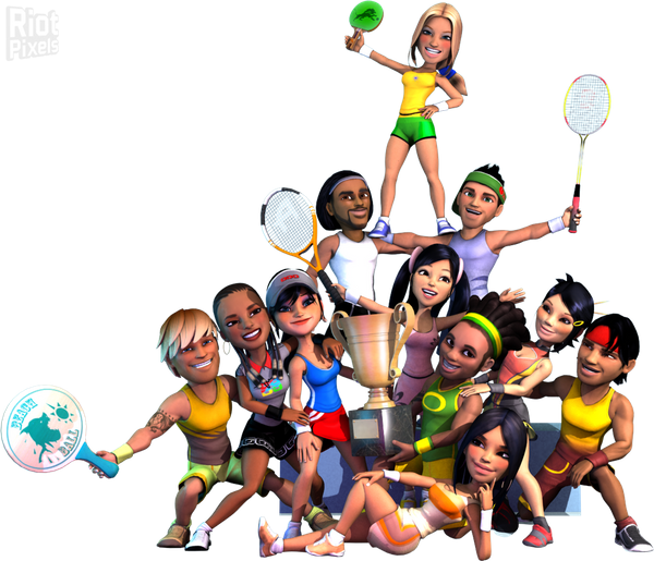 Badminton In Plainpalais Clipart (600x515), Png Download