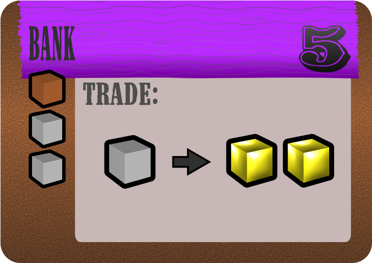 Bank Costs 1 Lumber And 2 Stone Clipart (825x600), Png Download