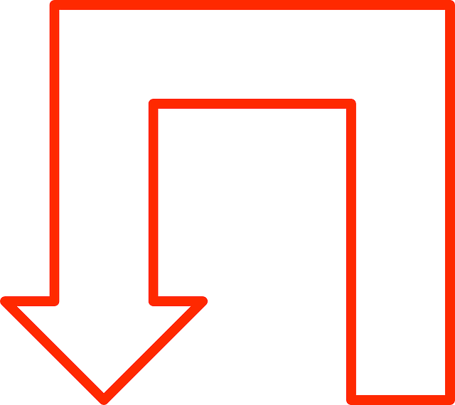 U Shaped Arrow Clipart Computer Icons Clip Art - Png Download (640x570), Png Download