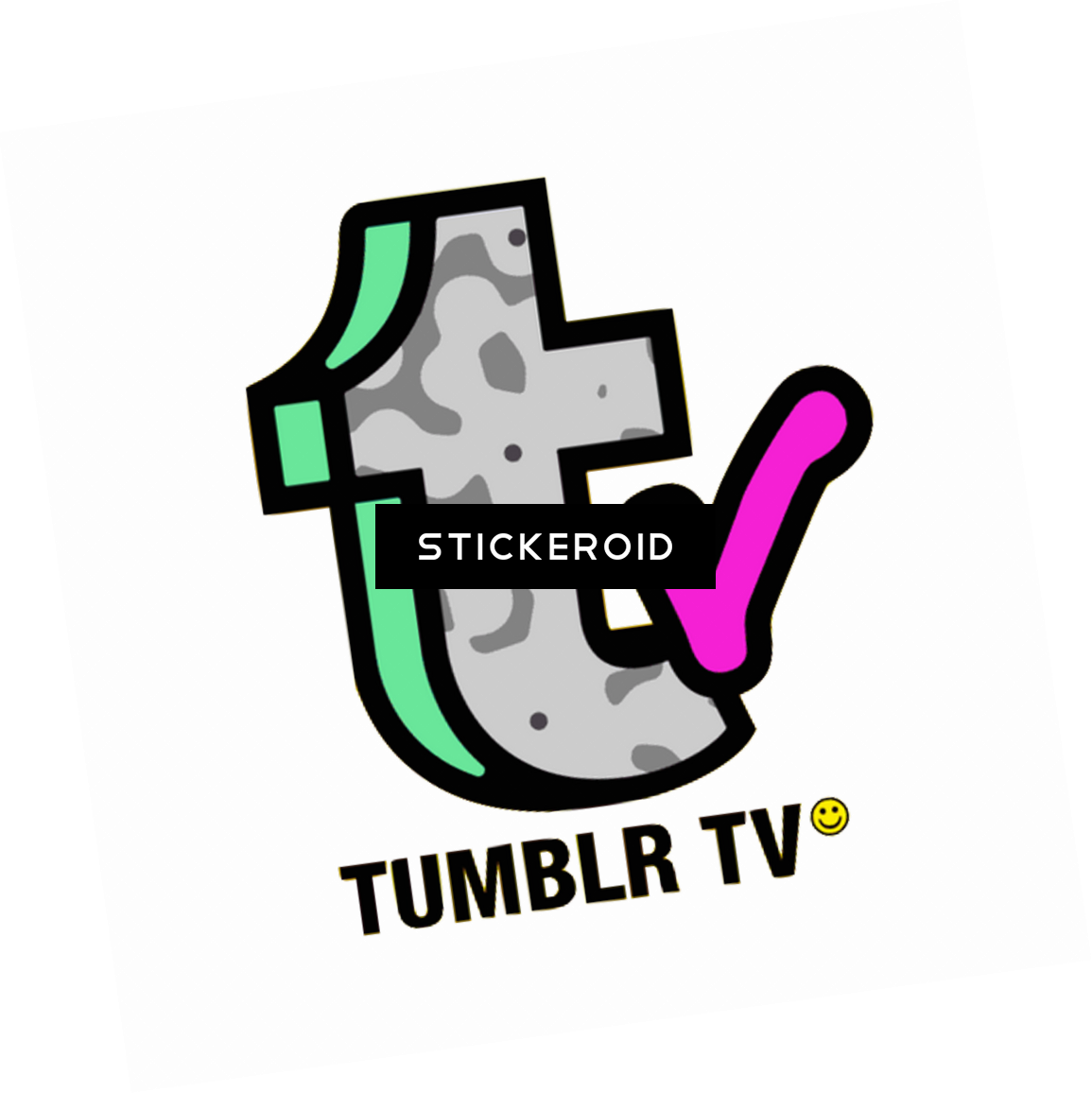 Tumblr Tv Clipart (1155x1156), Png Download