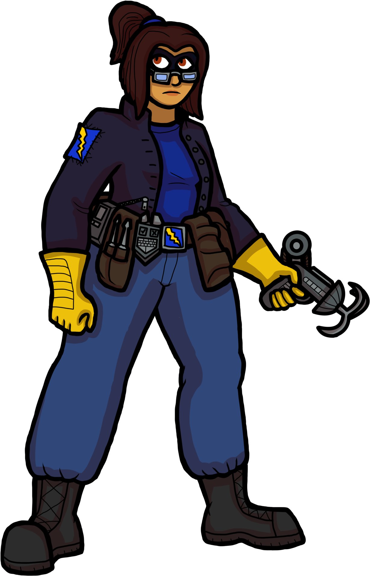 This Is @paradoxicalgentleman's Rookie Super Villain Clipart (1248x1920), Png Download