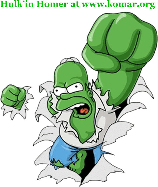 Ar/simpsons Photos/wallpapers/homer Hulk I Found A Clipart (563x663), Png Download