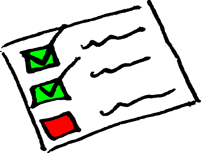 To Do List Clipart (707x538), Png Download