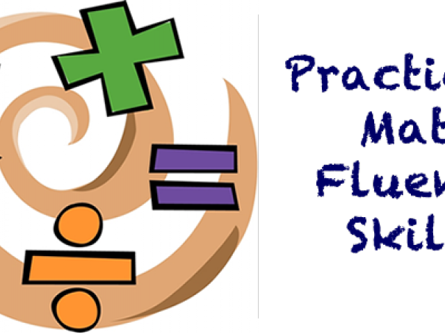 Mathematics Clipart Math Fluency - Png Download (640x480), Png Download