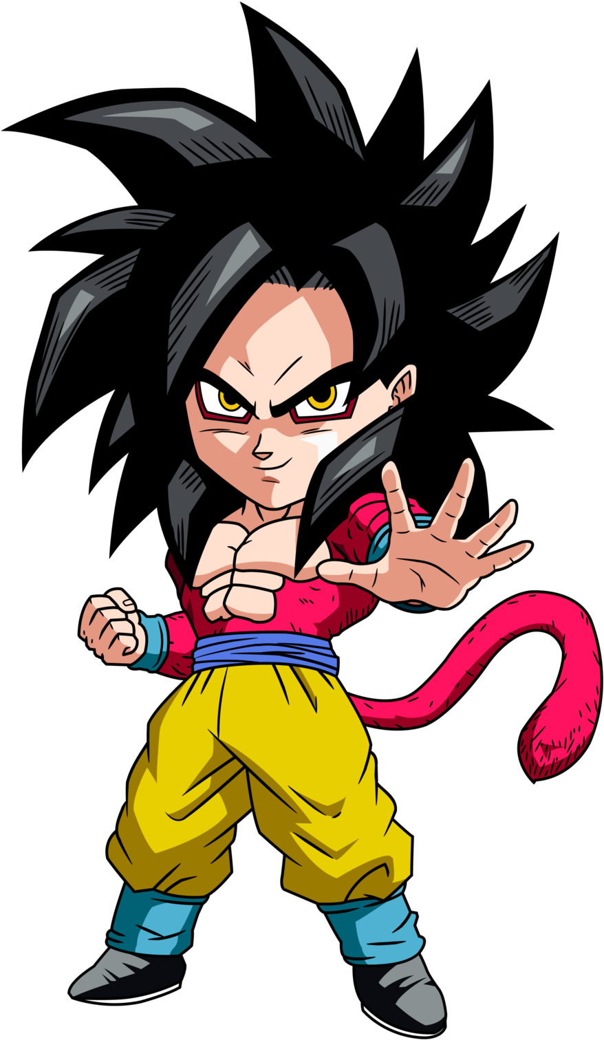 Goku Clipart Chibi Free Clipart Jpg Drawing Dumielauxepices - Png Download (900x1551), Png Download