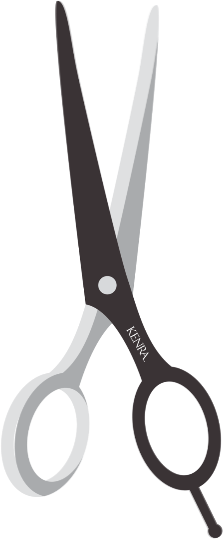 Beauty Cutting Sticker Kenra Professional For Ios Android Clipart (2000x2000), Png Download