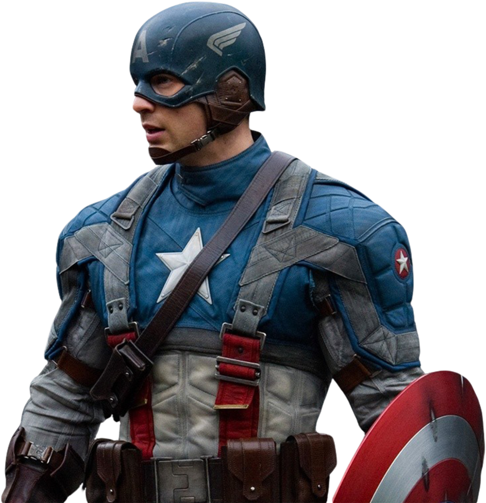 Captain America Clipart Armoured - Png Download (1024x1074), Png Download