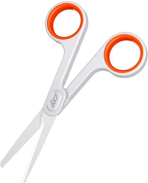 Ceramic Scissors Clipart (500x617), Png Download