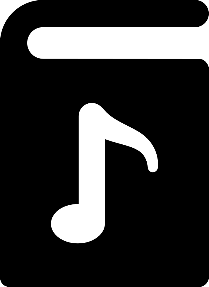 Music Book Comments Clipart (714x980), Png Download