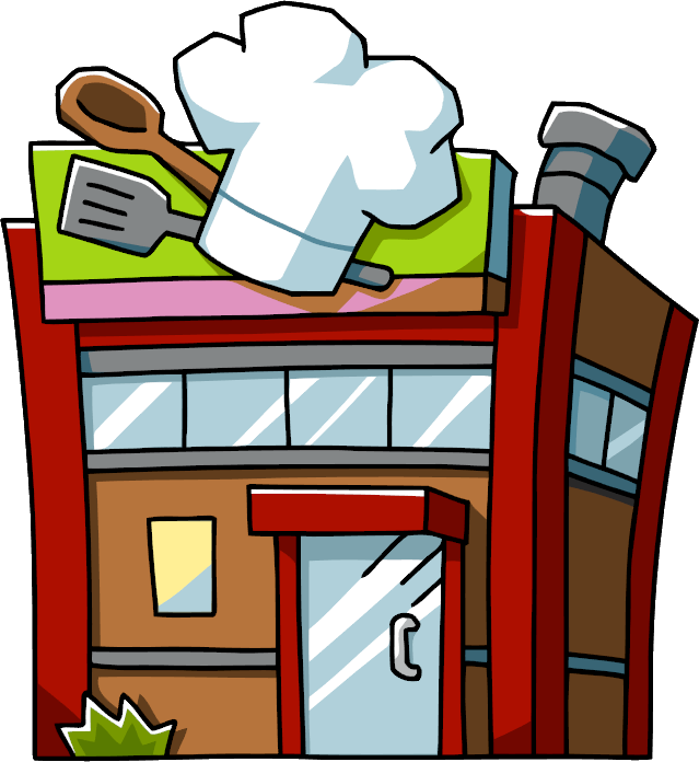 Culinary School Scribblenauts Wiki Fandom Powered By Clipart (639x696), Png Download