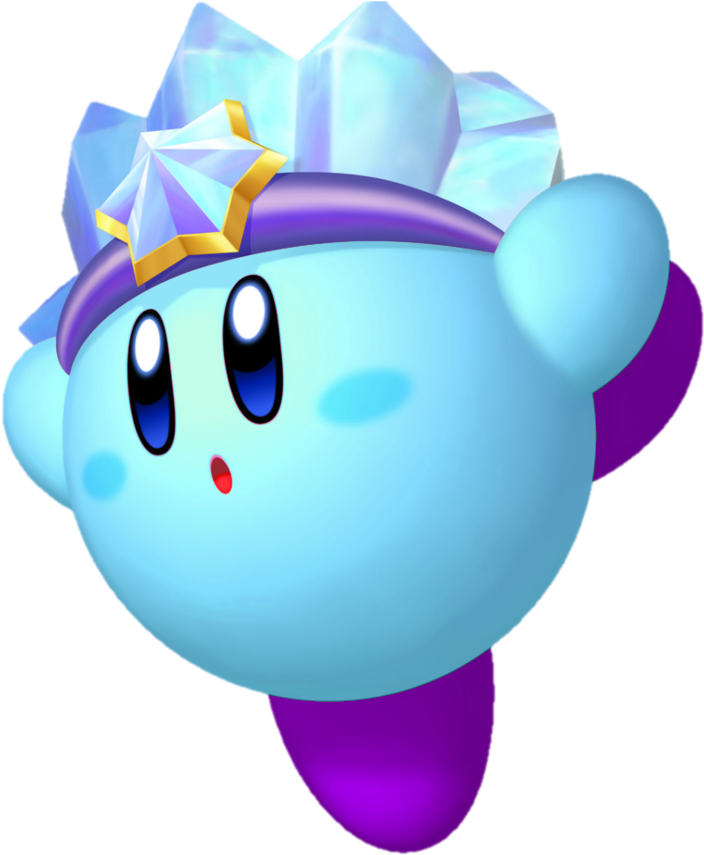 Mq Blue Kirby Disney Ice Winter Clipart Full Size Clipart (2386184